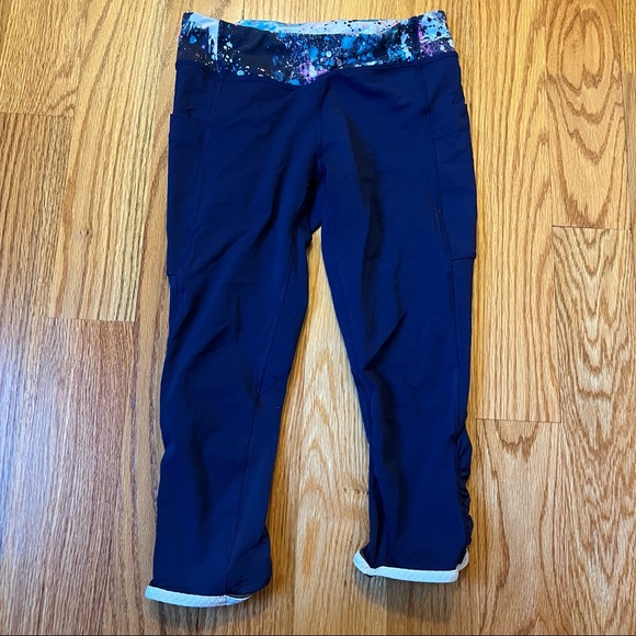 Ivivva quick trip crop leggings size 10 - Picture 1 of 5